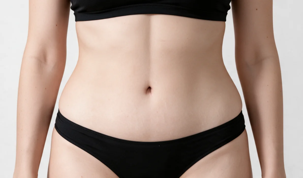 Después del tratamiento de abdominoplastia 2