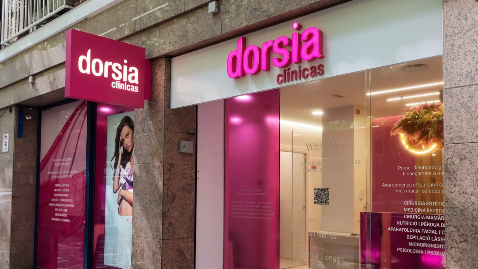 Instalaciones clínica Dorsia